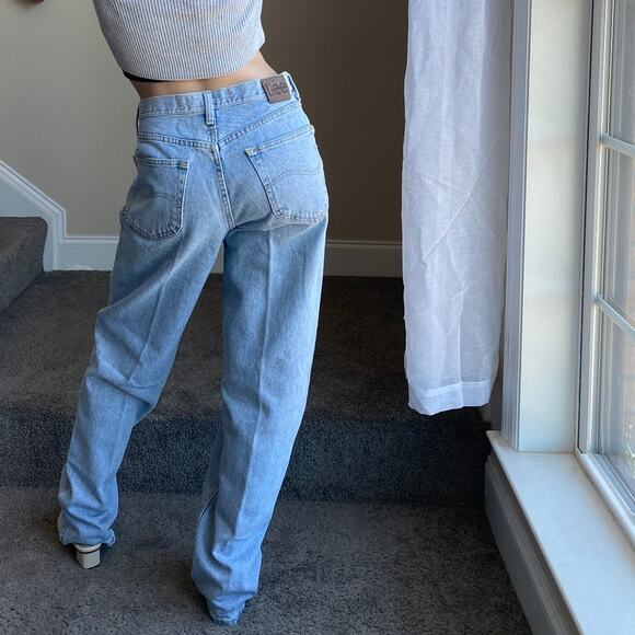 Vintage y2k Lee baggy straight crossover jeans, size 28 - Picture 6 of 10